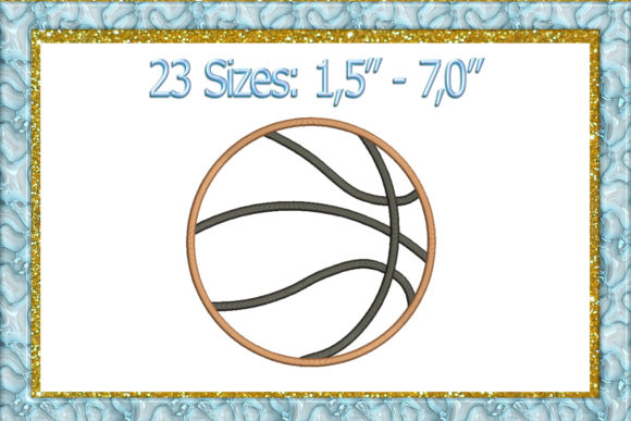 Basketball Applique Review for Seasonal Use