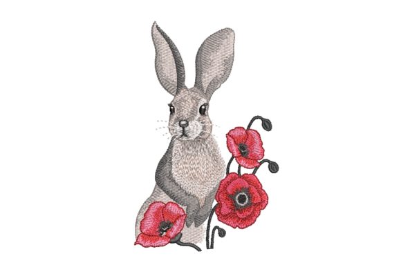 Bunny and Poppies Embroidery Review