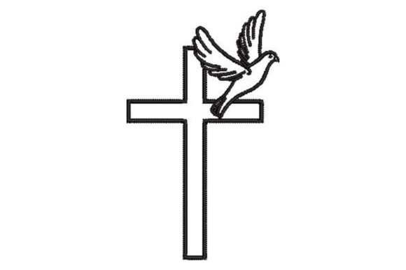 Cross with a Dove Embroidery Review