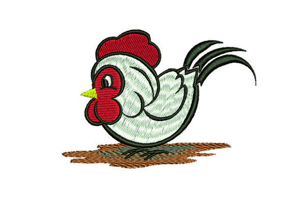 Cute Chicken Embroidery Design Review
