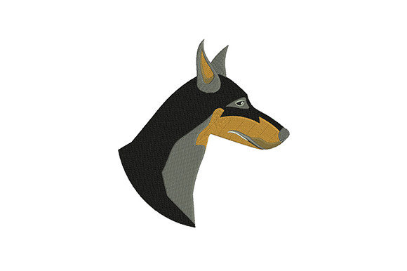 Doberman Face Digital Embroidery Review