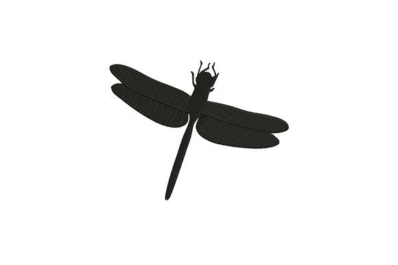 Dragonfly Silhouette Embroidery Review