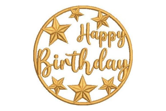 Happy Birthday Round Cake Topper Review