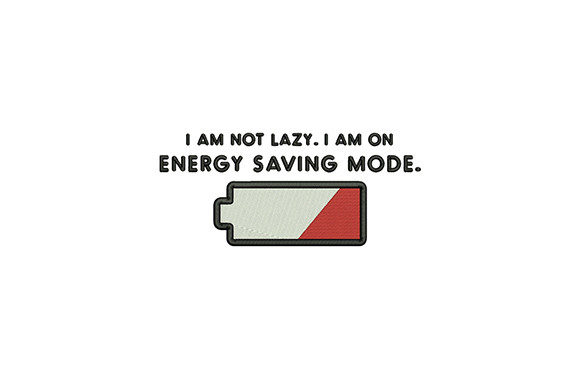 I Am Not Lazy Embroidery Design Review