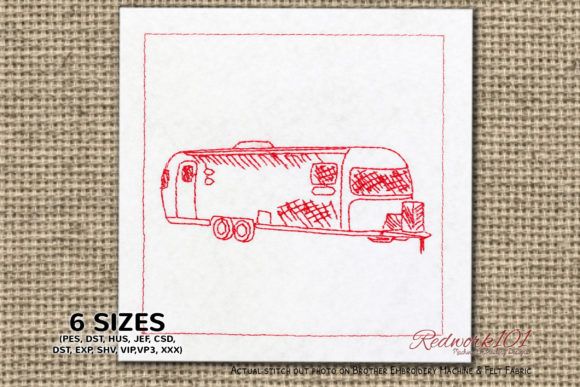 Long Camper Embroidery Design Review