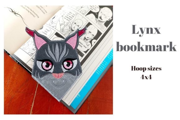 Lynx Corner Bookmark Embroidery Review