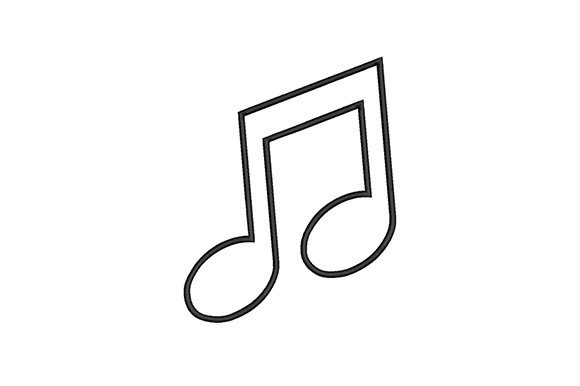 Note Music Sign Embroidery Review